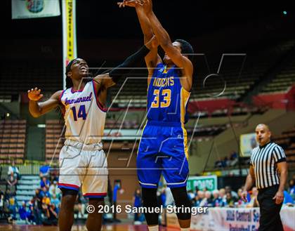 Thumbnail 1 in Immanuel vs. Taft (CIF CS D4 Final) photogallery.