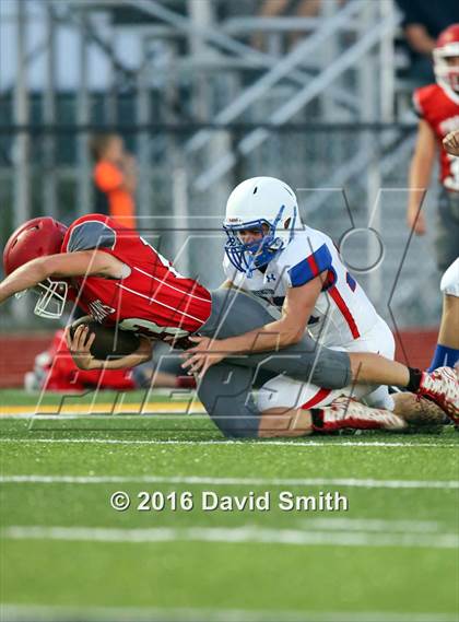 Thumbnail 3 in Lexington vs. Carrollton (Lathrop Jamboree) photogallery.