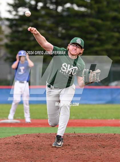 Thumbnail 2 in Sacred Heart Cathedral Preparatory vs. Tamalpais (Scrimmage) photogallery.