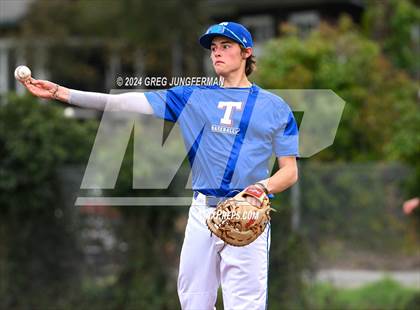 Thumbnail 1 in Sacred Heart Cathedral Preparatory vs. Tamalpais (Scrimmage) photogallery.