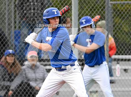Thumbnail 1 in Sacred Heart Cathedral Preparatory vs. Tamalpais (Scrimmage) photogallery.