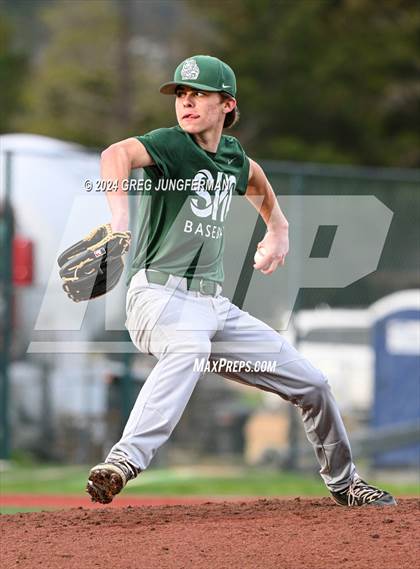 Thumbnail 3 in Sacred Heart Cathedral Preparatory vs. Tamalpais (Scrimmage) photogallery.