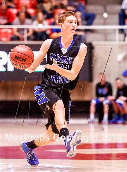 Thumbnail 3 in Pleasant Grove vs Lone Peak (UHSAA 5A Final) photogallery.