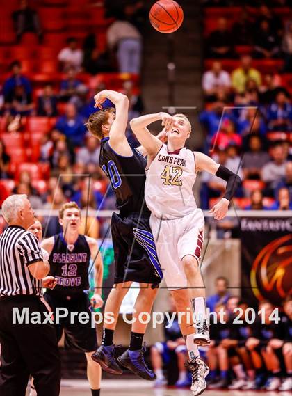 Thumbnail 3 in Pleasant Grove vs Lone Peak (UHSAA 5A Final) photogallery.