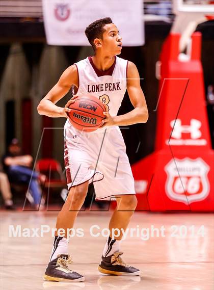Thumbnail 3 in Pleasant Grove vs Lone Peak (UHSAA 5A Final) photogallery.