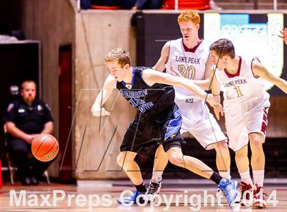 Thumbnail 2 in Pleasant Grove vs Lone Peak (UHSAA 5A Final) photogallery.