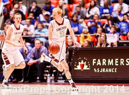 Thumbnail 1 in Pleasant Grove vs Lone Peak (UHSAA 5A Final) photogallery.
