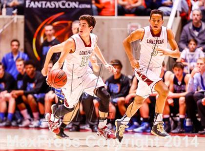 Thumbnail 3 in Pleasant Grove vs Lone Peak (UHSAA 5A Final) photogallery.