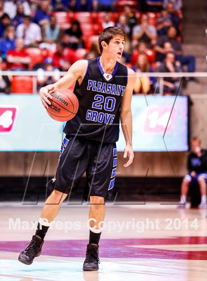 Thumbnail 2 in Pleasant Grove vs Lone Peak (UHSAA 5A Final) photogallery.