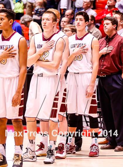 Thumbnail 1 in Pleasant Grove vs Lone Peak (UHSAA 5A Final) photogallery.