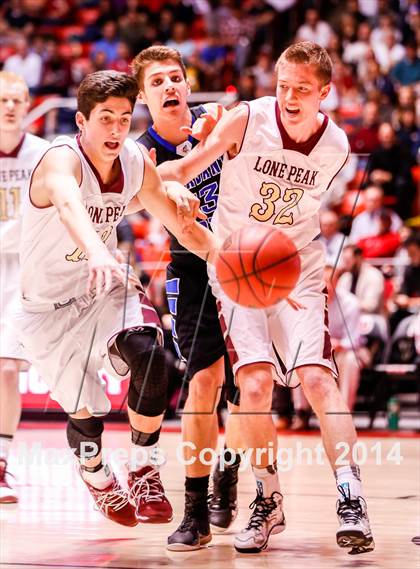 Thumbnail 2 in Pleasant Grove vs Lone Peak (UHSAA 5A Final) photogallery.