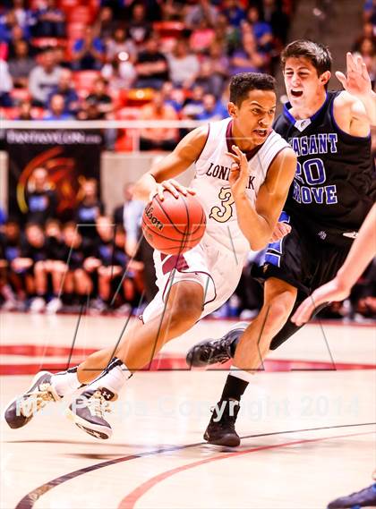 Thumbnail 3 in Pleasant Grove vs Lone Peak (UHSAA 5A Final) photogallery.