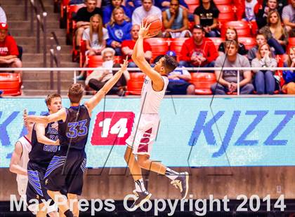 Thumbnail 1 in Pleasant Grove vs Lone Peak (UHSAA 5A Final) photogallery.