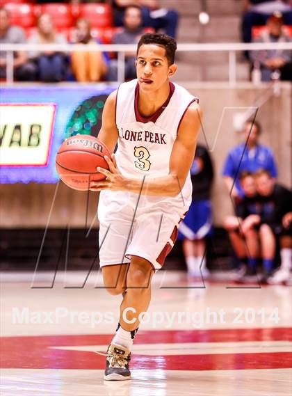 Thumbnail 1 in Pleasant Grove vs Lone Peak (UHSAA 5A Final) photogallery.