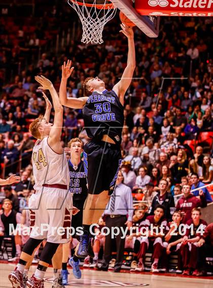 Thumbnail 3 in Pleasant Grove vs Lone Peak (UHSAA 5A Final) photogallery.
