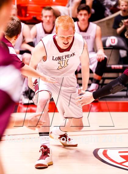 Thumbnail 3 in Pleasant Grove vs Lone Peak (UHSAA 5A Final) photogallery.