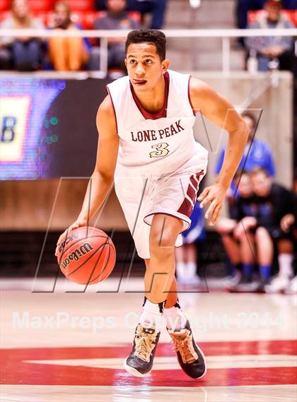Thumbnail 3 in Pleasant Grove vs Lone Peak (UHSAA 5A Final) photogallery.