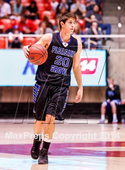 Thumbnail 1 in Pleasant Grove vs Lone Peak (UHSAA 5A Final) photogallery.
