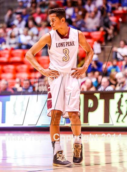 Thumbnail 1 in Pleasant Grove vs Lone Peak (UHSAA 5A Final) photogallery.