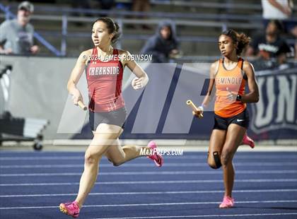 Thumbnail 2 in FHSAA 4A Region 1 (4 x 400 Meter) photogallery.
