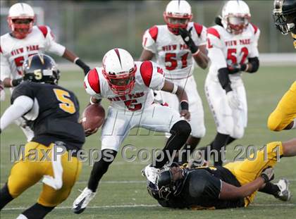 Thumbnail 3 in View Park vs. Animo South Los Angeles (CIF LACS D3 FINAL) photogallery.