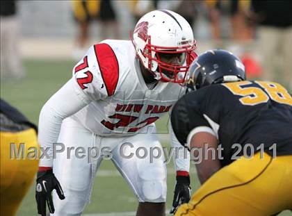 Thumbnail 2 in View Park vs. Animo South Los Angeles (CIF LACS D3 FINAL) photogallery.