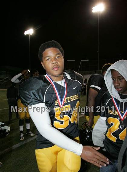 Thumbnail 1 in View Park vs. Animo South Los Angeles (CIF LACS D3 FINAL) photogallery.