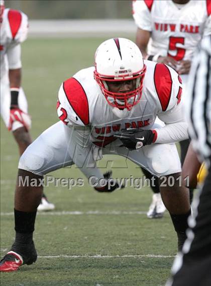 Thumbnail 3 in View Park vs. Animo South Los Angeles (CIF LACS D3 FINAL) photogallery.