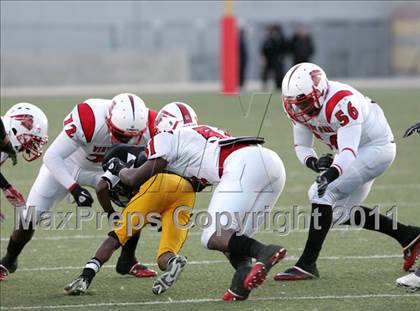 Thumbnail 3 in View Park vs. Animo South Los Angeles (CIF LACS D3 FINAL) photogallery.
