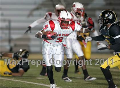 Thumbnail 3 in View Park vs. Animo South Los Angeles (CIF LACS D3 FINAL) photogallery.