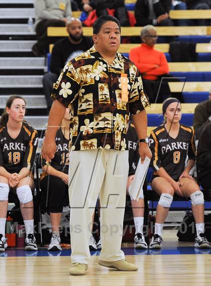 Thumbnail 2 in Parker vs. Menlo (CIF State D4 Final) photogallery.