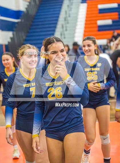 Thumbnail 2 in West Ranch @ Roosevelt (CIF SS Division 2 Round 1) photogallery.