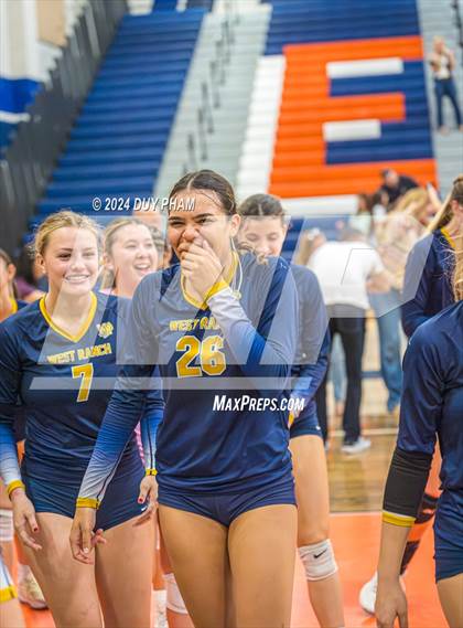 Thumbnail 1 in West Ranch @ Roosevelt (CIF SS Division 2 Round 1) photogallery.