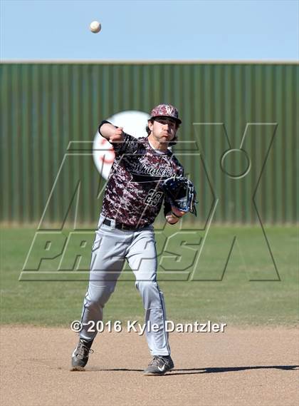 Thumbnail 2 in Whitesboro vs Paradise (Pottsboro Varsity Tournament) photogallery.