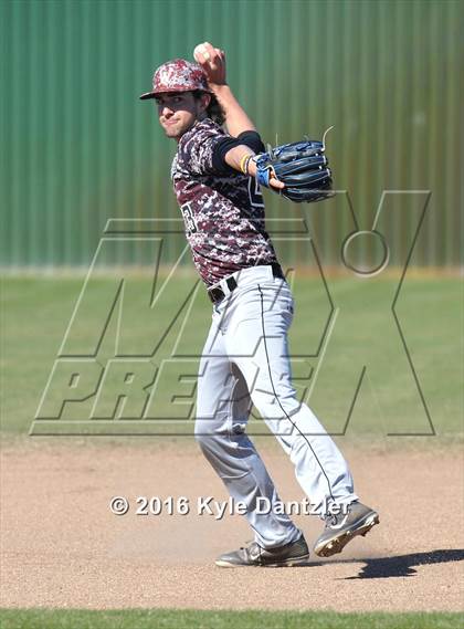 Thumbnail 2 in Whitesboro vs Paradise (Pottsboro Varsity Tournament) photogallery.