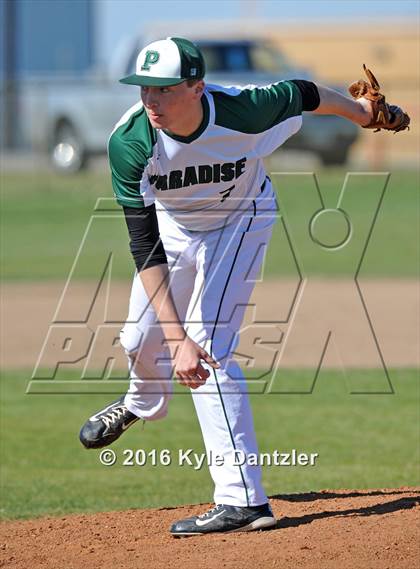 Thumbnail 3 in Whitesboro vs Paradise (Pottsboro Varsity Tournament) photogallery.