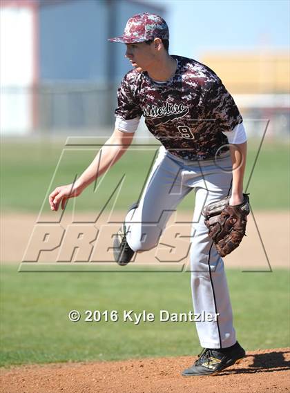 Thumbnail 2 in Whitesboro vs Paradise (Pottsboro Varsity Tournament) photogallery.