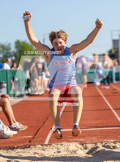 Thumbnail 1 in OSSAA 3A/4A OBU-Shawnee Regional (Field Events) photogallery.