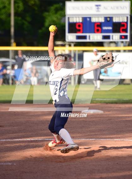 Thumbnail 2 in De La Salle @ Ursuline Academy (LHSAA 3A/4A Regional Playoff) photogallery.