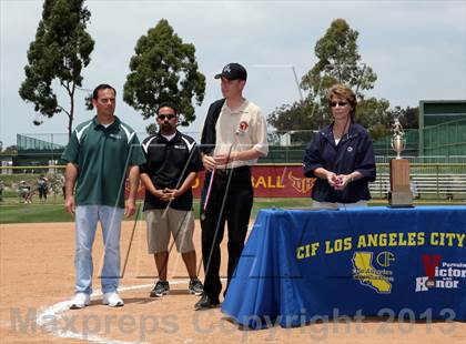Thumbnail 1 in Northridge Academy vs. Port of Los Angeles (CIF LACS Small Schools Final) photogallery.