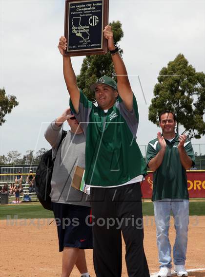 Thumbnail 2 in Northridge Academy vs. Port of Los Angeles (CIF LACS Small Schools Final) photogallery.
