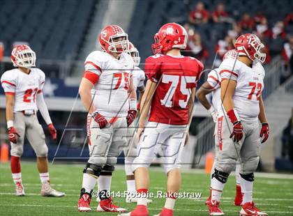 Thumbnail 3 in Albany vs. Bremond (UIL 2A Division 2 Final) photogallery.