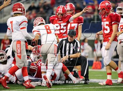Thumbnail 3 in Albany vs. Bremond (UIL 2A Division 2 Final) photogallery.