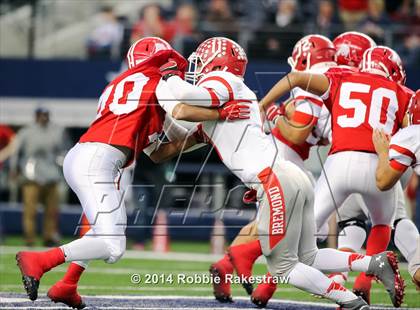 Thumbnail 3 in Albany vs. Bremond (UIL 2A Division 2 Final) photogallery.