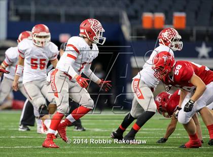 Thumbnail 3 in Albany vs. Bremond (UIL 2A Division 2 Final) photogallery.