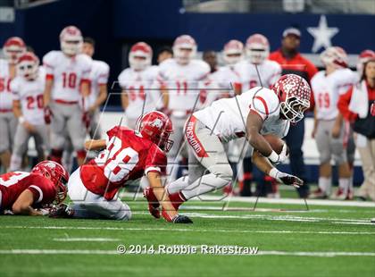 Thumbnail 3 in Albany vs. Bremond (UIL 2A Division 2 Final) photogallery.