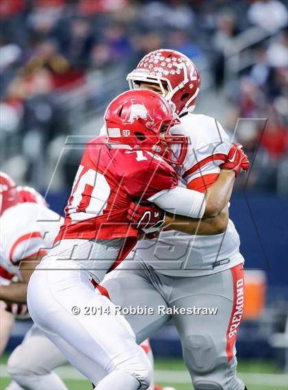 Thumbnail 1 in Albany vs. Bremond (UIL 2A Division 2 Final) photogallery.
