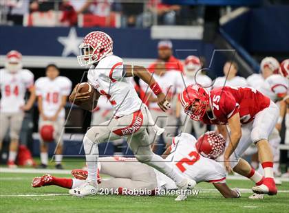 Thumbnail 3 in Albany vs. Bremond (UIL 2A Division 2 Final) photogallery.