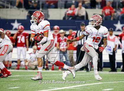 Thumbnail 3 in Albany vs. Bremond (UIL 2A Division 2 Final) photogallery.