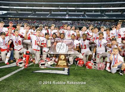 Thumbnail 1 in Albany vs. Bremond (UIL 2A Division 2 Final) photogallery.